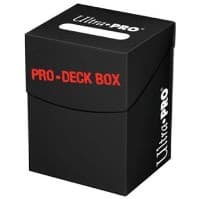 PRO 100+ Black Deck Box - Ultra Pro Deck Boxes - Deck Boxes card
