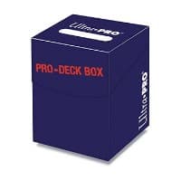 PRO 100+ Blue Deck Box - Ultra Pro Deck Boxes - Deck Boxes card