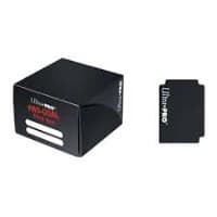 PRO Dual Black Deck Box (Standard) - Ultra Pro Deck Boxes - Deck Boxes card