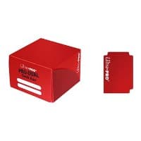 PRO Dual Red Deck Box (Standard) - Ultra Pro Deck Boxes - Deck Boxes card