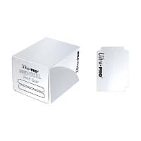 PRO Dual White Deck Box (Small) - Ultra Pro Deck Boxes - Deck Boxes card