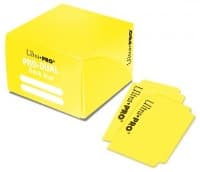 PRO Dual Yellow Deck Box (Standard) - Ultra Pro Deck Boxes - Deck Boxes card