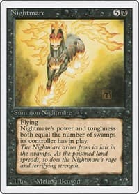 Nightmare - Revised Edition - Magic: The Gathering card