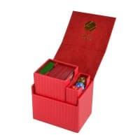 Proline Deckbox Small - Red - Dex Protection Deck Boxes - Deck Boxes card