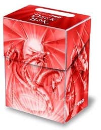 Red Diamond Dragon Deck Box by Monte Moore - Ultra Pro Deck Boxes - Deck Boxes card