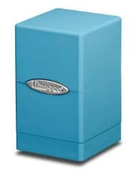 Satin Tower - Light Blue - Ultra Pro Deck Boxes - Deck Boxes card