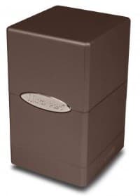 Satin Tower - Metallic Dark Chocolate - Ultra Pro Deck Boxes - Deck Boxes card