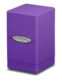 Satin Tower - Purple - Ultra Pro Deck Boxes - Deck Boxes card