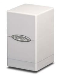 Satin Tower - White - Ultra Pro Deck Boxes - Deck Boxes card