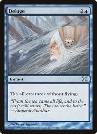 Deluge - 10th Edition - Magic: The Gathering card