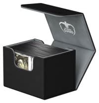SideWinder XenoSkin Deck Case - Black (Holds 100+) - Ultimate Guard Deck Boxes - Deck Boxes card
