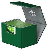 SideWinder XenoSkin Deck Case - Green (Holds 100+) - Ultimate Guard Deck Boxes - Deck Boxes card