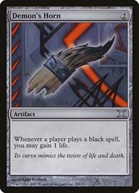 Demon's Horn - 10th Edition - Magic: The Gathering card