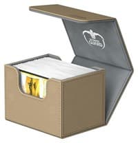 SideWinder XenoSkin Deck Case - Sand (Holds 100+) - Ultimate Guard Deck Boxes - Deck Boxes card