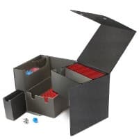 Solid Black CUB3 Deck Box - Ultra Pro Deck Boxes - Deck Boxes card