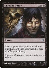 Diabolic Tutor - 10th Edition - Magic: The Gathering card