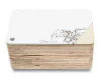 The Ark Wood Deck Box with Counter - Ultra Pro Deck Boxes - Deck Boxes card