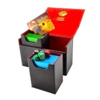 The Dualist Deckbox - Black - Dex Protection Deck Boxes - Deck Boxes card