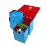 The Dualist Deckbox - Blue - Dex Protection Deck Boxes - Deck Boxes card