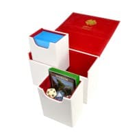 The Dualist Deckbox - White - Dex Protection Deck Boxes - Deck Boxes card
