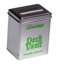 Tin Green Deck Vault - Ultra Pro Deck Boxes - Deck Boxes card