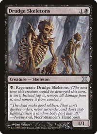 Drudge Skeletons - 10th Edition - Magic: The Gathering card