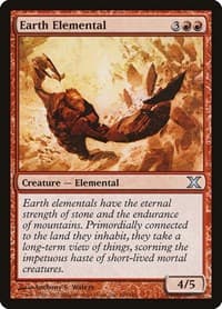 Earth Elemental - 10th Edition - Magic: The Gathering card