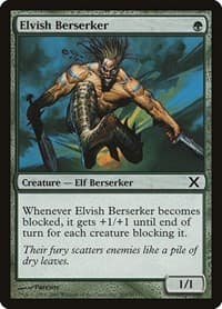 Elvish Berserker - 10th Edition - Magic: The Gathering card