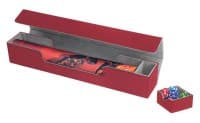 Flip 'n' Tray Mat Case XenoSkin - Red - Ultimate Guard Playmat Storage - Playmats card