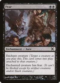 Fear - 10th Edition - Magic: The Gathering card