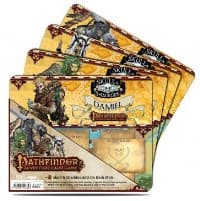 Pathfinder Adventure Card Game: Skull & Shackles Expansion Mini Mat (4-Pack) - Ultra Pro Playmats - Playmats card