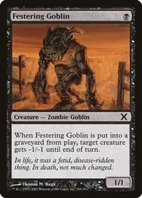Festering Goblin - 10th Edition - Magic: The Gathering card