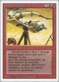 Orcish Artillery - Revised Edition - Magic: The Gathering card