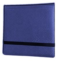 Binder - 12-Pocket Dragon Hide - Blue - Legion Premium Supplies Storage Albums - Storage Albums card
