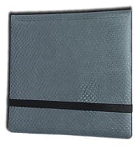 Binder - 12-Pocket Dragon Hide - Grey - Legion Premium Supplies Storage Albums - Storage Albums card