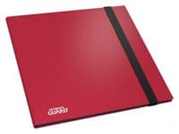 Binder - 12-Pocket QuadRow FlexXfolio - Red - Ultimate Guard Storage Albums - Storage Albums card