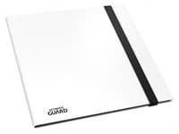 Binder - 12-Pocket QuadRow FlexXfolio - White - Ultimate Guard Storage Albums - Storage Albums card
