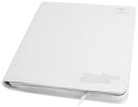 Binder - 12-Pocket QuadRow ZipFolio XenoSkin - White - Ultimate Guard Storage Albums - Storage Albums card