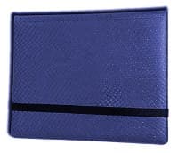 Binder - 2x4 8-Pocket Dragon Hide - Blue - Legion Premium Supplies Storage Albums - Storage Albums card