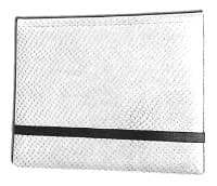 Binder - 2x4 8-Pocket Dragon Hide - White - Legion Premium Supplies Storage Albums - Storage Albums card
