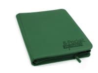 Binder - 8-Pocket ZipFolio XenoSkin - Green - Ultimate Guard Storage Albums - Storage Albums card