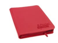 Binder - 8-Pocket ZipFolio XenoSkin - Red - Ultimate Guard Storage Albums - Storage Albums card