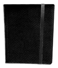 Binder - 9-Pocket Dragon Hide - Black - Legion Premium Supplies Storage Albums - Storage Albums card