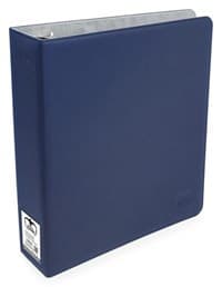 Card Album - Supreme Collector's Album 3-Ring XenoSkin - Dark Blue - Ultimate Guard Storage Albums - Storage Albums card