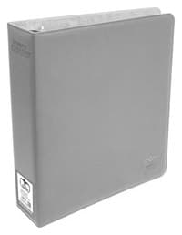 Card Album - Supreme Collector's Album 3-Ring XenoSkin - Grey - Ultimate Guard Storage Albums - Storage Albums card