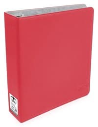 Card Album - Supreme Collector's Album 3-Ring XenoSkin - Red - Ultimate Guard Storage Albums - Storage Albums card