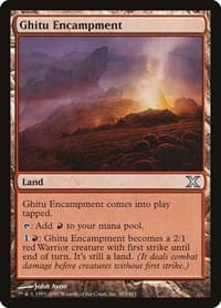Ghitu Encampment - 10th Edition - Magic: The Gathering card