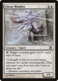 Ghost Warden - 10th Edition - Magic: The Gathering card