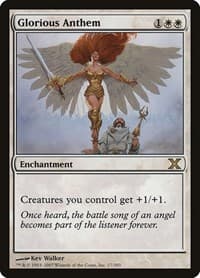 Glorious Anthem - 10th Edition - Magic: The Gathering card