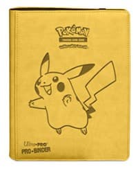 Pokemon Pikachu 9-Pocket Premium PRO-Binder - Ultra Pro Storage Albums - Storage Albums card